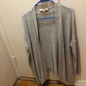 Loft dolman sleeve open sweater